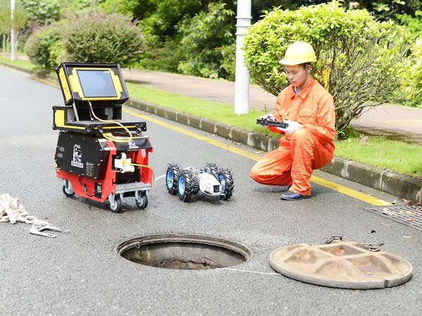 崖州管道机器人检测